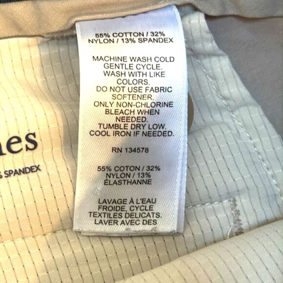 Vineyard Vines On The Go Tan Flat Front Shorts Sz 46B - Picture 6 of 11